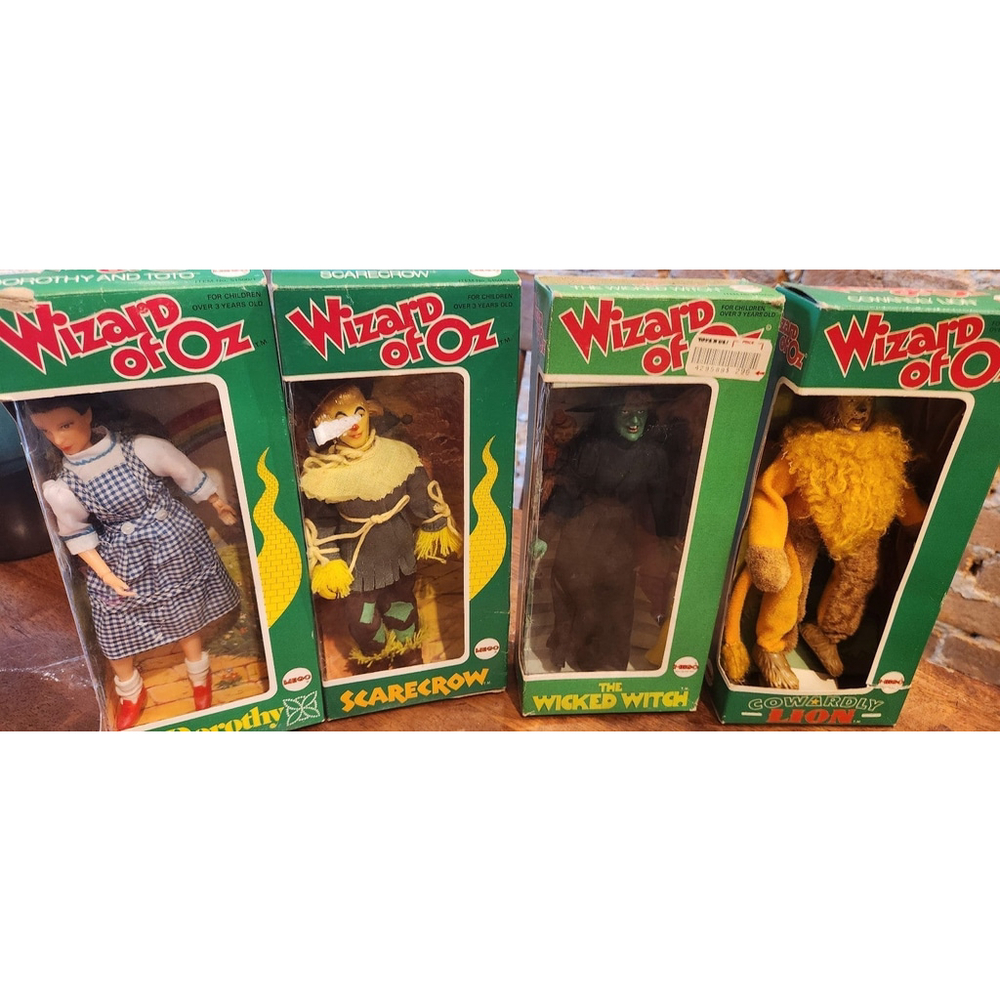 Vintage Wizard of Oz Dolls Set of 4